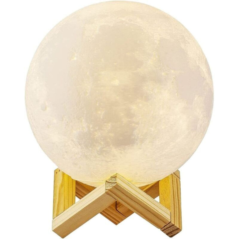 Veilleuse lune allumé 