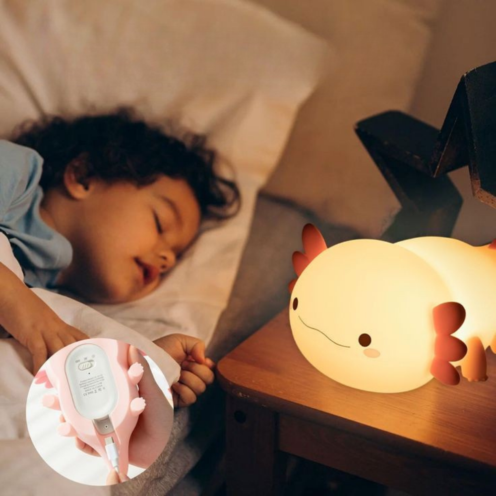 Axolotl lumineux