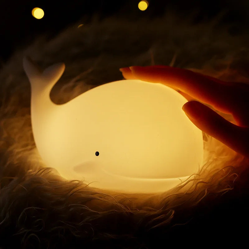 Veilleuse LED baleine
