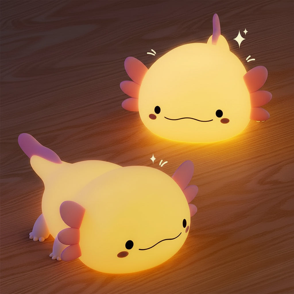 Veilleuse LED Axolotl