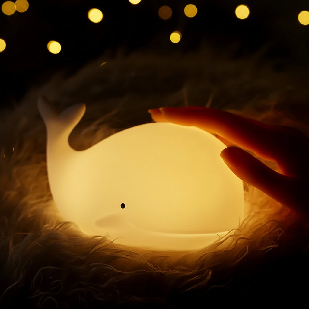 Veilleuse LED baleine