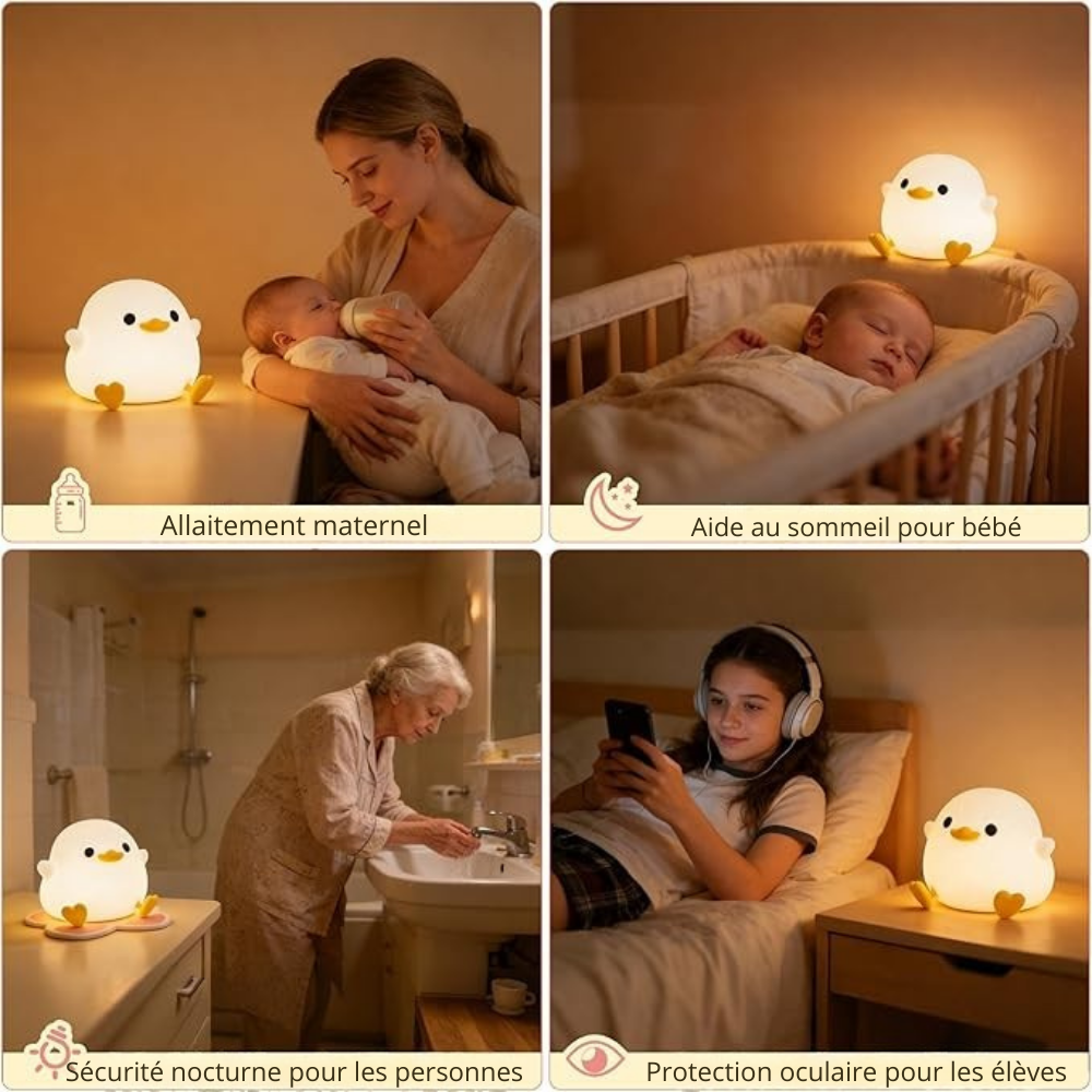 Veilleuse canard adaptable 