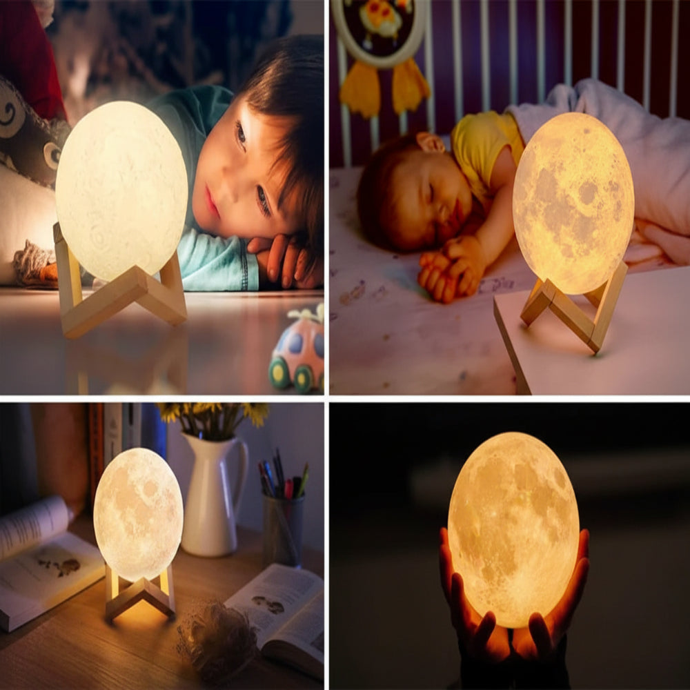 Veilleuse lune LED